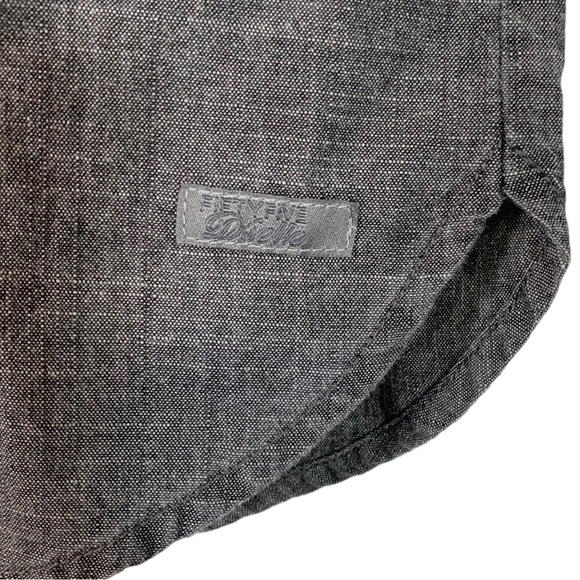 Diesel Fiftyfive DSL Sutcliffe Button Down Tunic Shirt Size Small NWT - Picture 7 of 11